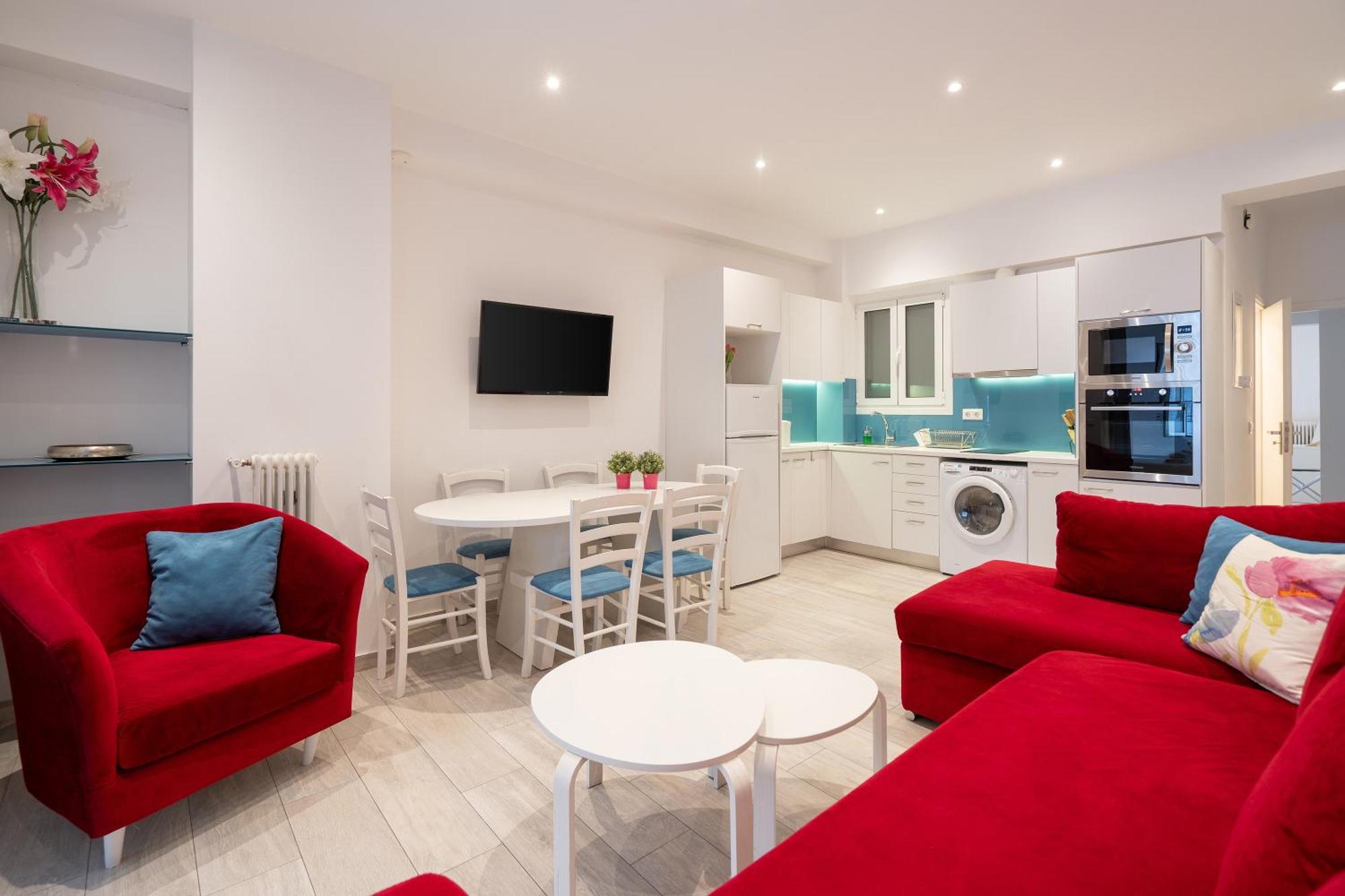 Vibrant & Cozy Apt In Athén Kültér fotó